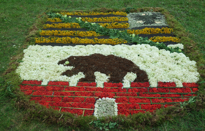 Vokietijos floristų dovana Anykščiams.
