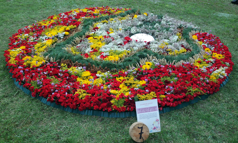 Vilniaus floristų kompozicija.