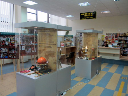 Paroda Anykščių pašte