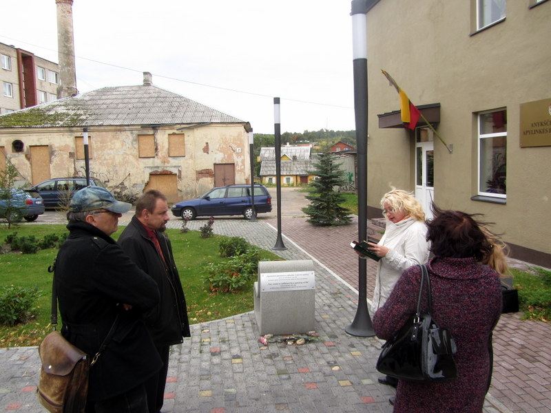 Senamiestyje vėl aidi Anykščių žydų pavardės.