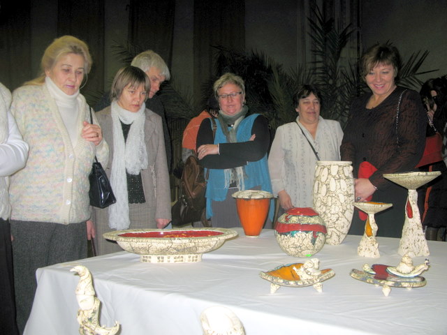 A. Šmitaitės baltojo molio keramika