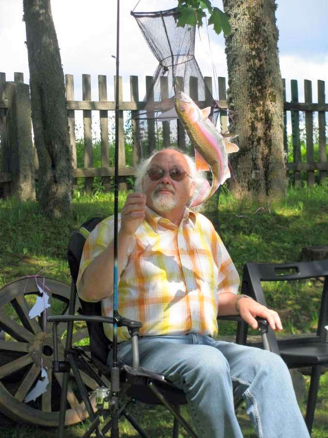 Skaitytojų svečias rašytojas Rimantas Vanagas.