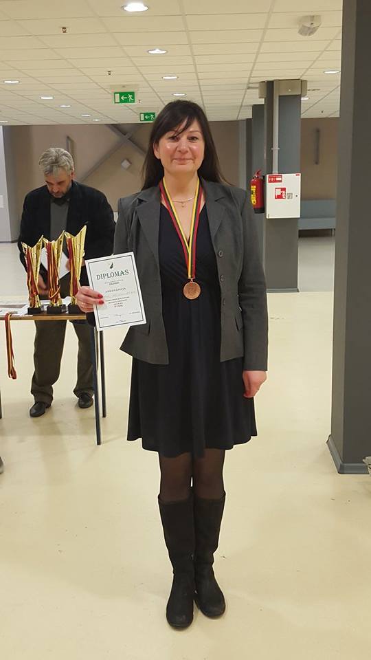 „Žalgiriados“ bronzos medalininkė Skaivė Meškauskienė.