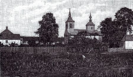 Surdegis senovinėje graviūroje.