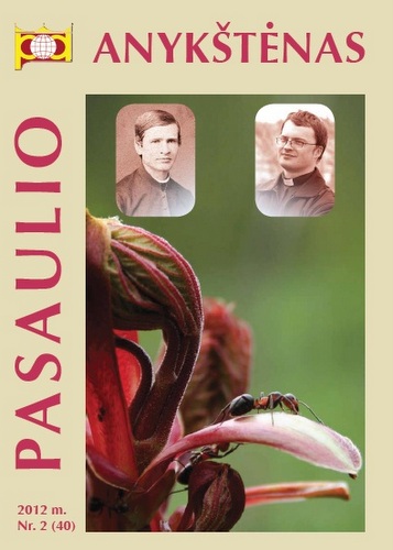 "Pasaulio anykštėnas", 2012 m. Nr. 2(40).