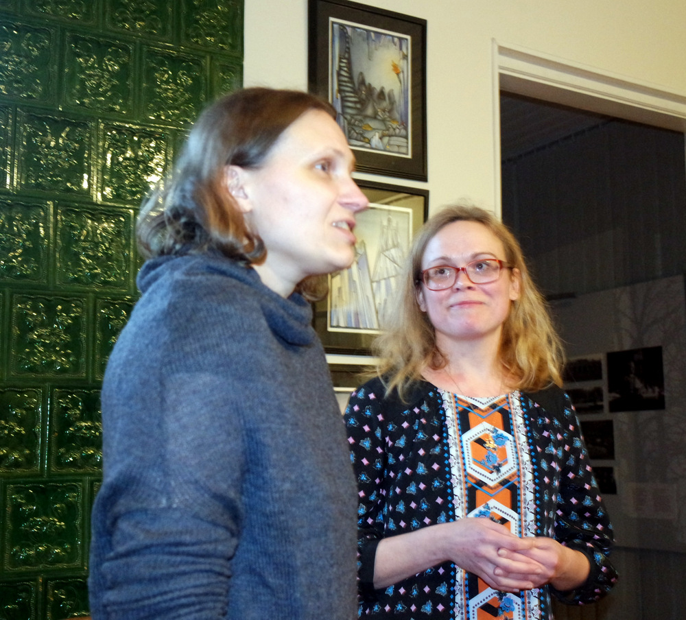 Festivalio organizatorės Jurgita Bugailiškienė ir Daiva Ivanauskaitė.