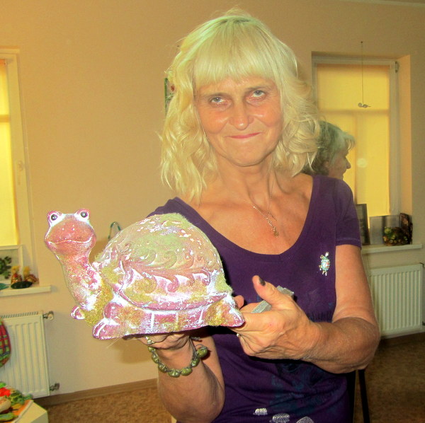 Vėžlių kolekcininkė Eglė Šenavičienė.