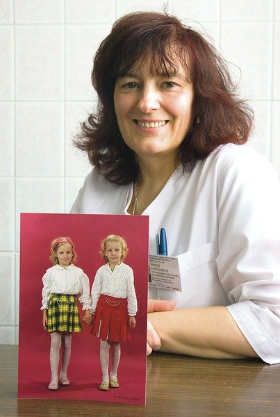 Gydytoja N. Januškienė dvynių gyvenimo istoriją kaupia ir nuotraukose.