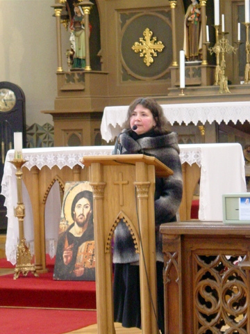 Kalba menotyrininkė Dalia Tarandaitė.
