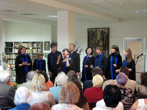 Sakralinio meno džiaugsmu dalijęsis Gospel choras "Sounds in G"