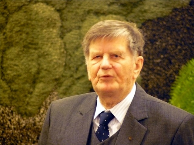 Pasaulio anykštėnų bendrijos pirmininkas prof. Antanas Tyla.