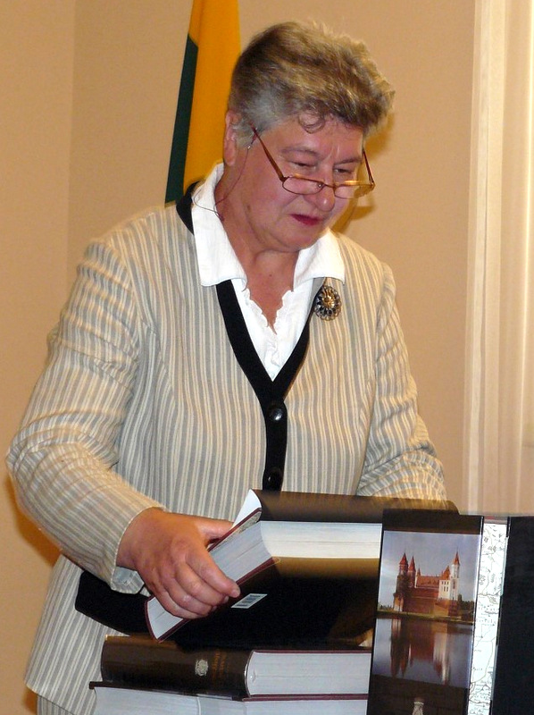 Signatarė Birutė Valionytė.