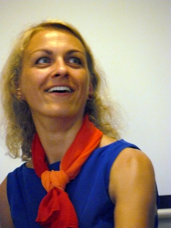 Rašytoja dr. J. Žąsinaitė. Laimučio Regelskio nuotrauka.