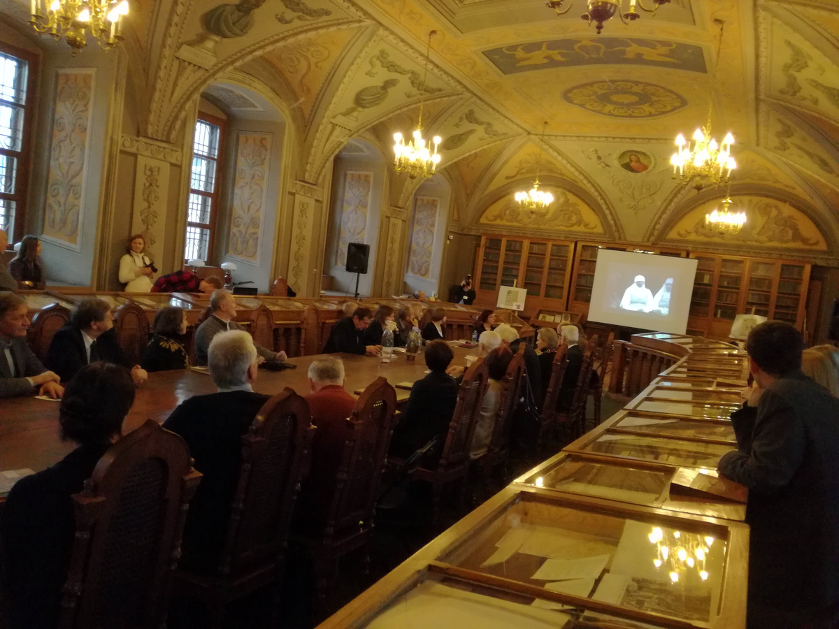 Kultūros istorijos popietė Vilniaus universiteto bibliotekoje.