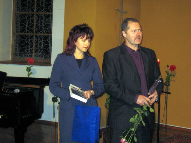 Nominantai Violeta ir Ričardas Sargūnai