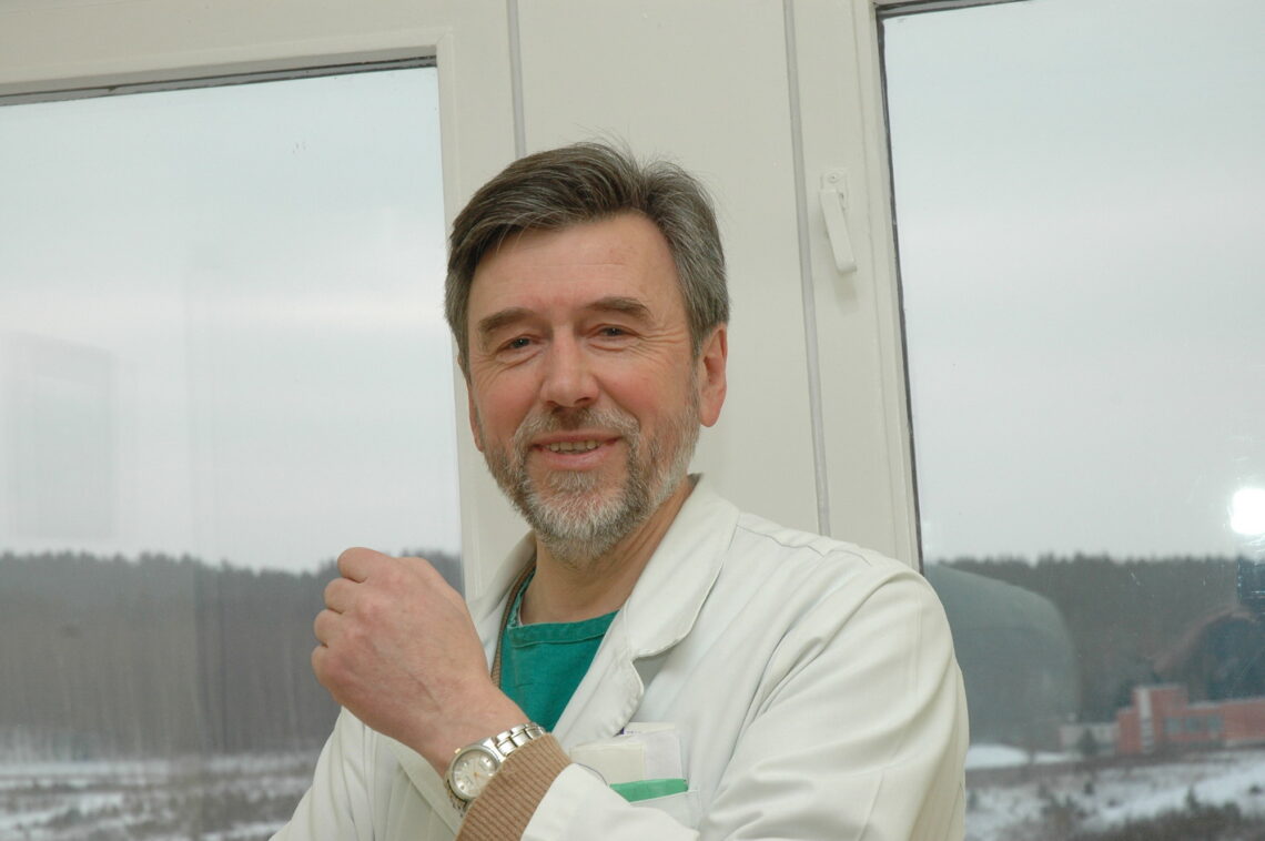 Gydytojas Giedrutis Klimkevičius.