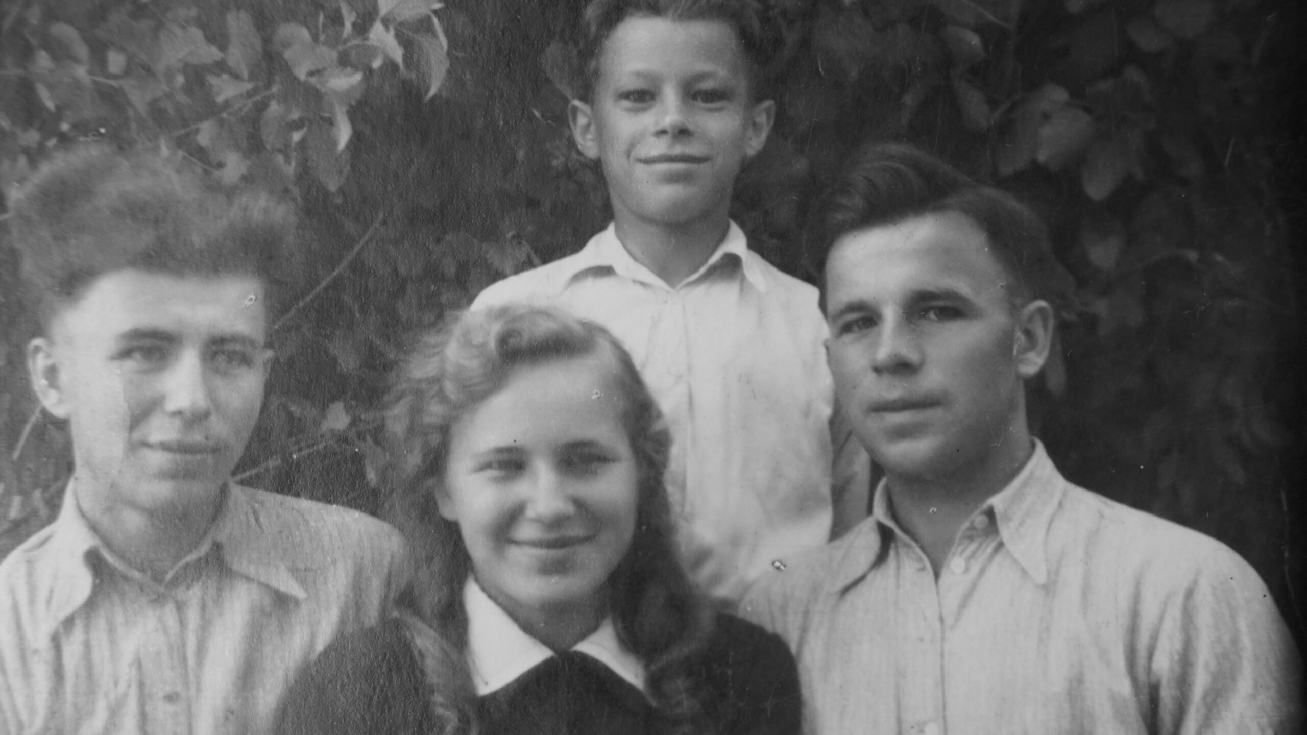 Prima Bučytė su broliais. Asmeninio archyvo nuotrauka